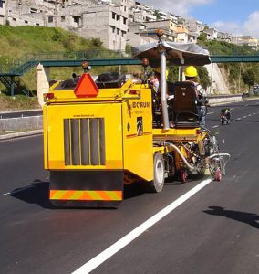 اجرای رنگ ترافیکی